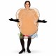 Plump Oyster Mascot Costume Plump Oyster Mascot Costume