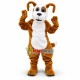 Lovely Puppy With Curled Ears Mascot Costume Lovely Puppy With Curled Ears Mascot Costume