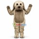 Well-behaved Furry Gray Dog Mascot Costume Well-behaved Furry Gray Dog Mascot Costume