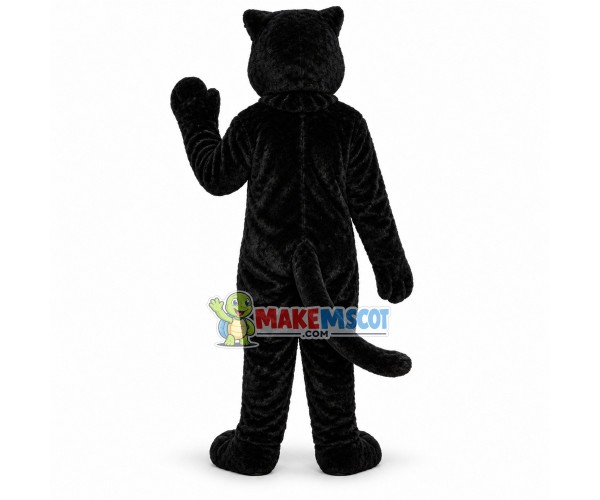 Black Panther With Fierce Look Mascot Costume Black Panther With Fierce Look Mascot Costume