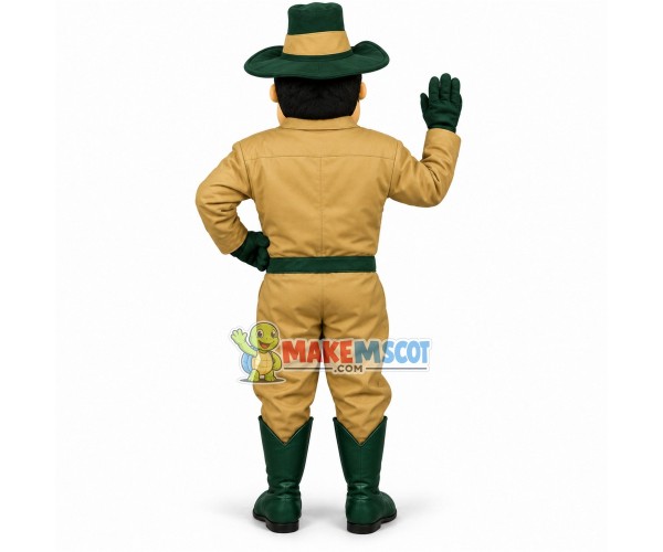 Manly Employee of The Orchard Mascot Costume Manly Employee of The Orchard Mascot Costume