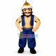 Bold Mongolian Warrior Mascot Costume