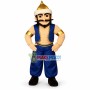 Bold Mongolian Warrior Mascot Costume