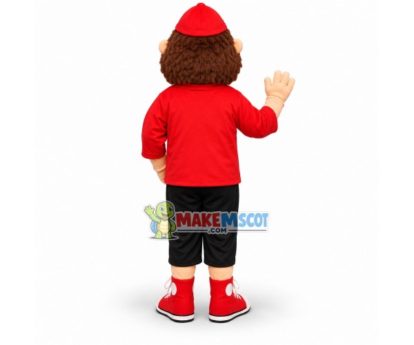 Sport Boy With Good Mood Mascot Costume Sport Boy With Good Mood Mascot Costume