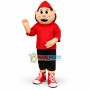 Sport Boy With Good Mood Mascot Costume