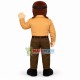 Seasoned Pilot Wearing Jacket Mascot Costume Seasoned Pilot Wearing Jacket Mascot Costume