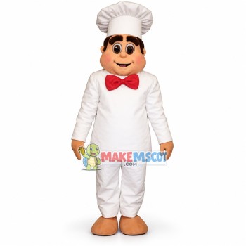 Neat Fat Pastry Chef Mascot Costume