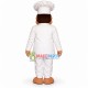 Neat Fat Pastry Chef Mascot Costume Neat Fat Pastry Chef Mascot Costume