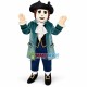 Academic High-class Gentleman Mascot Costume Academic High-class Gentleman Mascot Costume