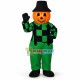Halloween Pumpkin Clown Mascot Costume Halloween Pumpkin Clown Mascot Costume