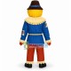 Patch Scarecrow Clown Mascot Costume Patch Scarecrow Clown Mascot Costume