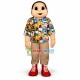 Fat Man In The Holiday Suit Mascot Costume Fat Man In The Holiday Suit Mascot Costume