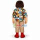 Fat Man In The Holiday Suit Mascot Costume Fat Man In The Holiday Suit Mascot Costume