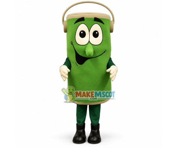 Green Energy-saving Battery Mascot Costume Green Energy-saving Battery Mascot Costume