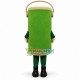 Green Energy-saving Battery Mascot Costume Green Energy-saving Battery Mascot Costume