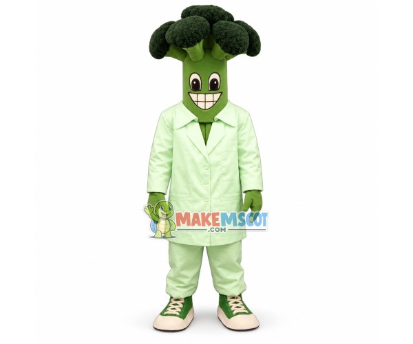 Broccoli Man Mascot Costume Whole Outfit Broccoli Man Mascot Costume Whole Outfit