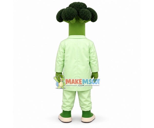 Broccoli Man Mascot Costume Whole Outfit