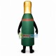 Exquisite Champagne Bottle Mascot Costume Exquisite Champagne Bottle Mascot Costume