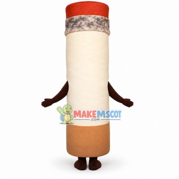 Lighted Cigarette Adult Cartoon Mascot Costume