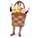 Bamboo Flower Basket Mascot Costume