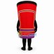 Sealed Red Coffee Cup Mascot Costume Sealed Red Coffee Cup Mascot Costume