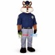 Honest Squirrel Constable Mascot Costume Honest Squirrel Constable Mascot Costume