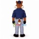 Honest Squirrel Constable Mascot Costume Honest Squirrel Constable Mascot Costume