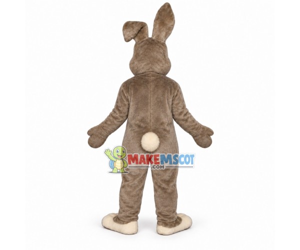 Standing Style Gray Rabbit Mascot Costume Standing Style Gray Rabbit Mascot Costume
