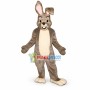 Standing Style Gray Rabbit Mascot Costume