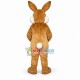 Adult Brown Plush Rabbit Mascot Costume Adult Brown Plush Rabbit Mascot Costume