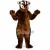 Fierce Brown Skunk Mascot Costume