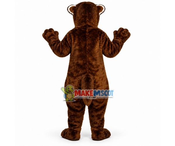 Fierce Brown Skunk Mascot Costume