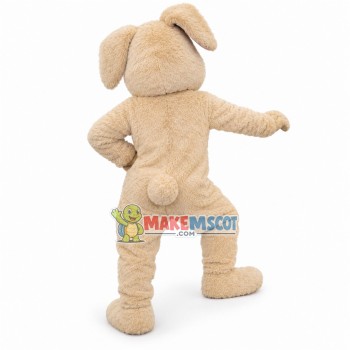Easter Thinking Brown Rabbit Mascot Costume Easter Thinking Brown Rabbit Mascot Costume