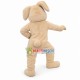 Easter Thinking Brown Rabbit Mascot Costume