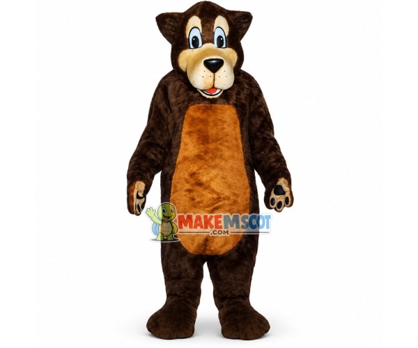 Frank Brown House Dog Mascot Costume Frank Brown House Dog Mascot Costume