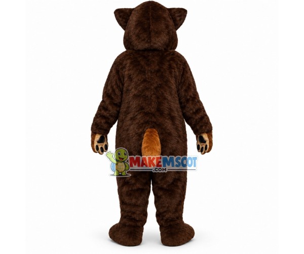 Frank Brown House Dog Mascot Costume Frank Brown House Dog Mascot Costume