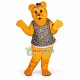 Yellow Bear In the Flower Vest Mascot Costume