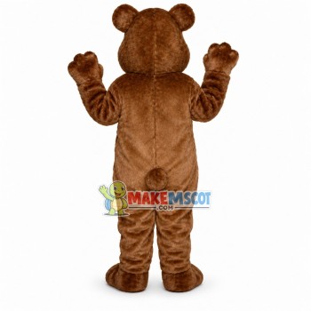 Naughty Brown Bear Adult Size Mascot Costume