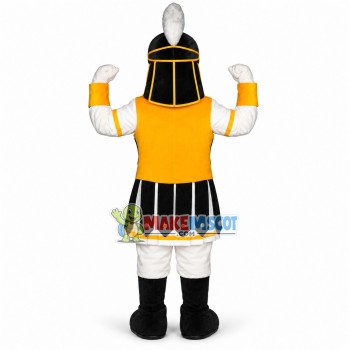 Power Bearded Soldier Mascot Costume Power Bearded Soldier Mascot Costume