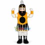 Power Bearded Soldier Mascot Costume