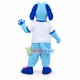 Stunned Blue Sport Dog Mascot Costume Stunned Blue Sport Dog Mascot Costume