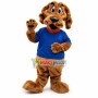 Team Member Brown Dog Mascot Costume
