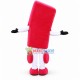 Red Skateboard of Association Mascot Costume Red Skateboard of Association Mascot Costume
