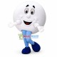 Cartoon White Round Doll Mascot Costume Cartoon White Round Doll Mascot Costume