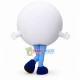 Cartoon White Round Doll Mascot Costume Cartoon White Round Doll Mascot Costume