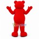 Whole Body Cute Red Bear Mascot Costume Whole Body Cute Red Bear Mascot Costume