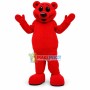 Whole Body Cute Red Bear Mascot Costume