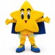 Bright Yellow Star Mascot Costume for Adult Bright Yellow Star Mascot Costume for Adult