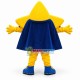 Bright Yellow Star Mascot Costume for Adult Bright Yellow Star Mascot Costume for Adult