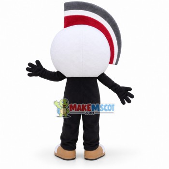 Interesting Cartoon Snow Ball Mascot Costume Interesting Cartoon Snow Ball Mascot Costume